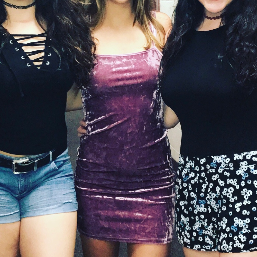 Purple/pink dress